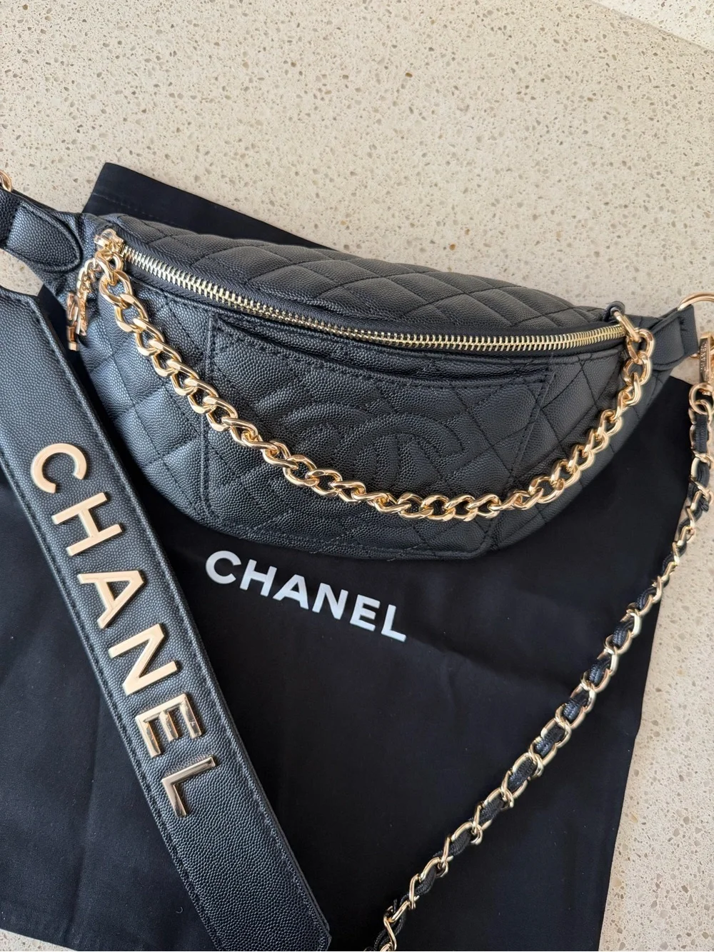 Chanel Beauty VIP Gift Fanny belt Bag bum purse - Picture 3 of 7
